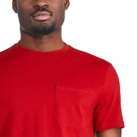 T-shirt avec pochette George pour hommes Tailles P-2XL