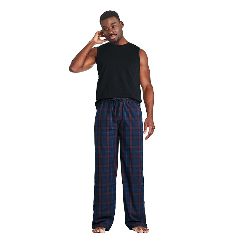 Pantalon de pyjama en popeline George pour hommes