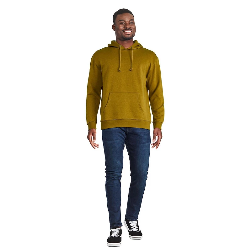 George Men's Fleece Popover Hoodie, Sizes S-2XL