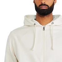 Haut à capuchon zippé sur la longueur George pour hommes