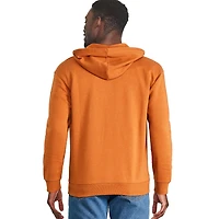 Haut à capuchon zippé sur la longueur George pour hommes Tailles P-2XL