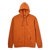 Haut à capuchon zippé sur la longueur George pour hommes Tailles P-2XL