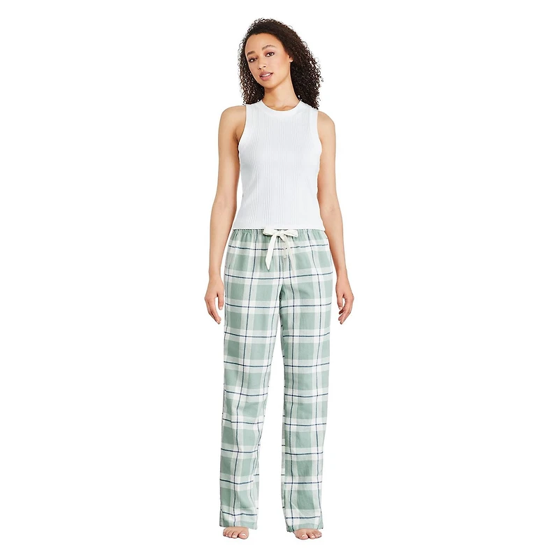 Pantalon de pyjama en flanelle George pour femmes Tailles TP–TG