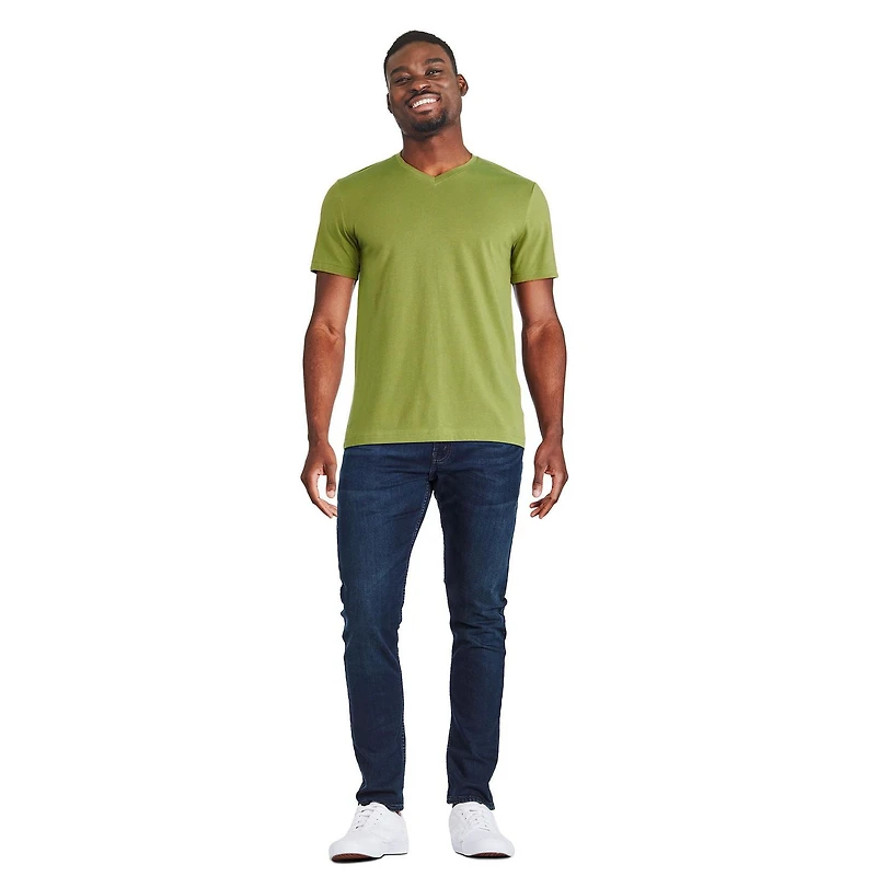 George Men's Stretch V-Neckline Tee