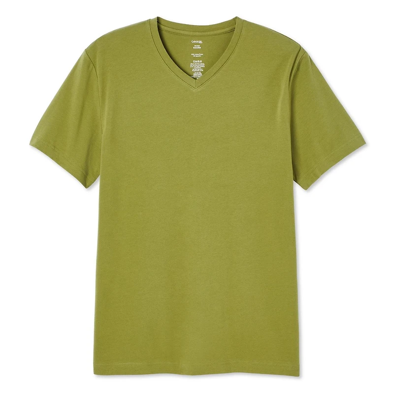 George Men's Stretch V-Neckline Tee