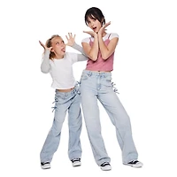 Jean évasé en denim avec boucles latérales My Sister’s Closet pour filles Tailles 7-18
