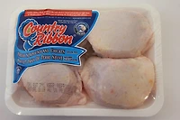 Haut de cuisses de poullet Country Ribbon, CHKN THIGHS BONE-IN, 0.57 - 0.72 KG