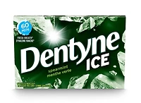 Dentyne Ice, Gomme sans sucre à la Menthe verte - 12 Morceaux Gomme Dentyne Ice Menthe verte: fraîcheur 60 mins