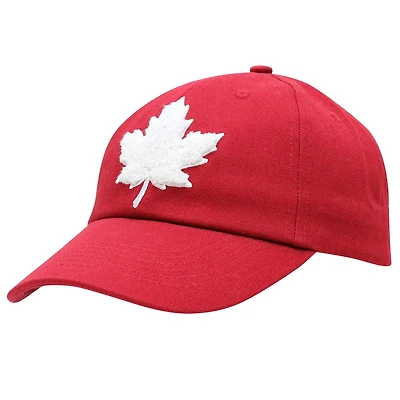 Canadiana casquette de baseball avec feuille d'érable pour hommes