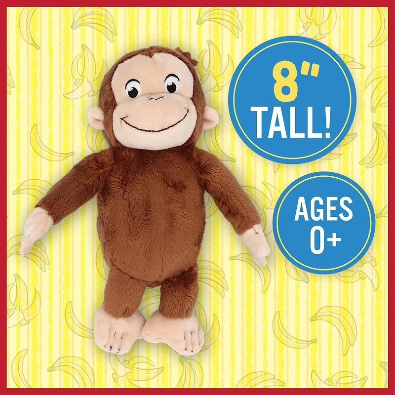 Jouets en peluche de Kids Preferred Curious George singe 8 pouces