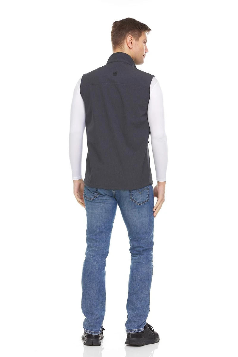 Swiss Tech Men's Softshell Vest