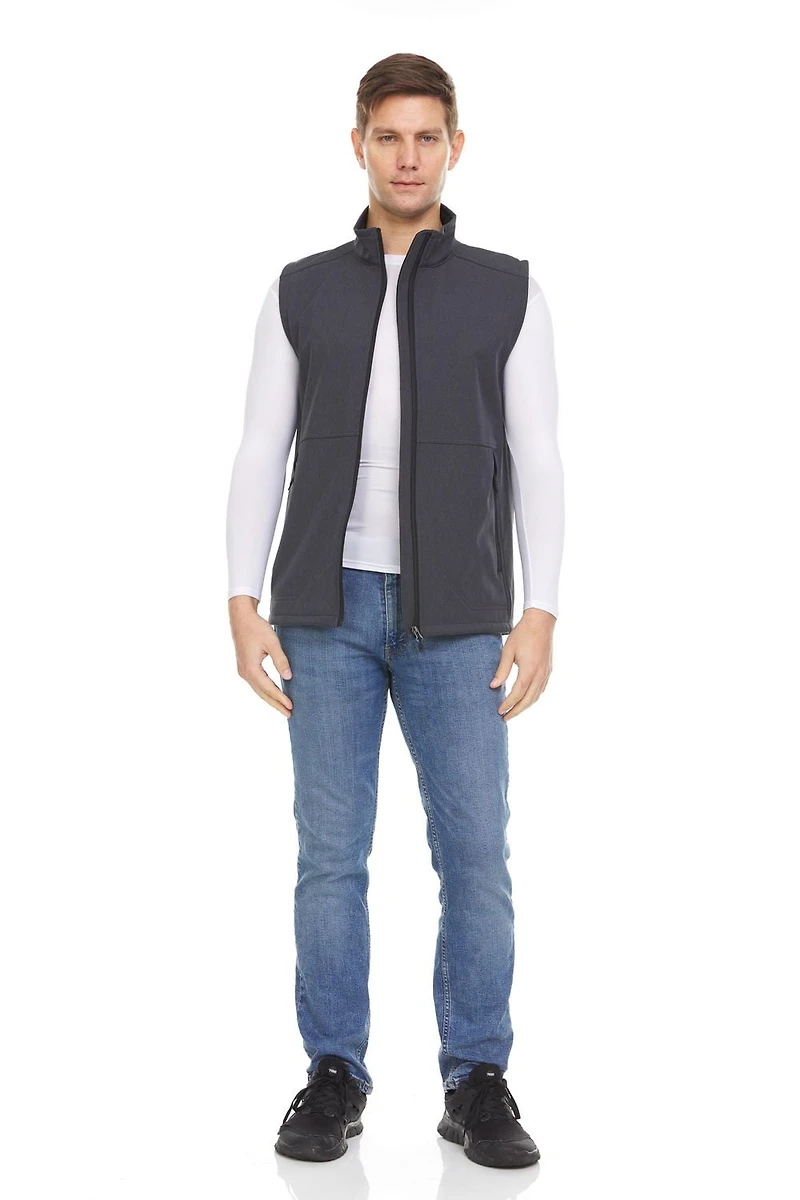 Swiss Tech Men's Softshell Vest