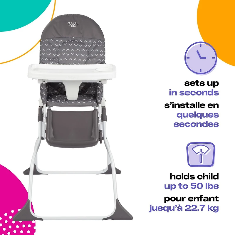 Chaise Haute SimpleFold™ LX de Cosco Kids