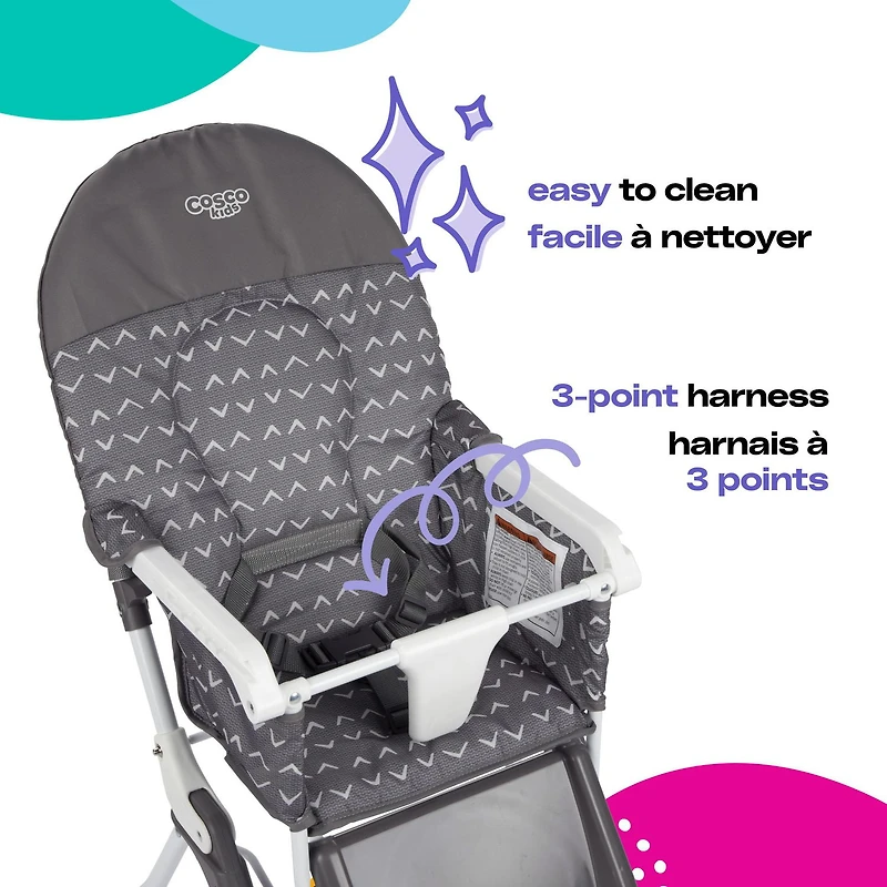 Chaise Haute SimpleFold™ LX de Cosco Kids