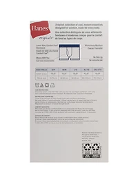 Caleçons pour hommes Hanes Originals, extensibles, coupe moderne, frais et respirants Paquet de 4