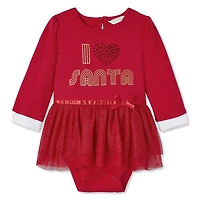 Robe à tutu et manches longues George pour bébés filles