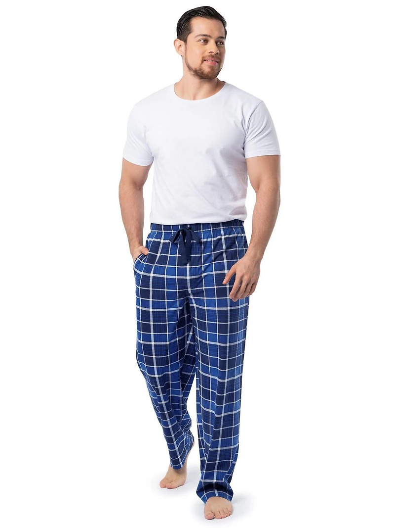 Pantalon de nuit en flanelle pour hommes de IZOD, bleu
