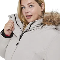 Parka à capuchon Canadiana Plus pour femmes