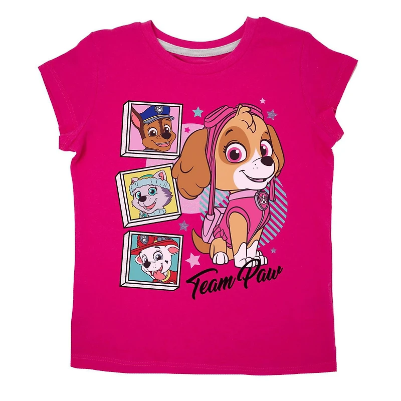 Paw Patrol Toddler Girl's short sleeve t-shirt