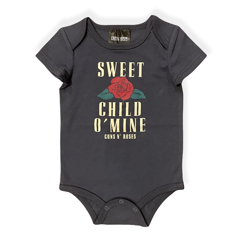 Guns N' Roses Dormeuse à manche courte pour bébé garçons