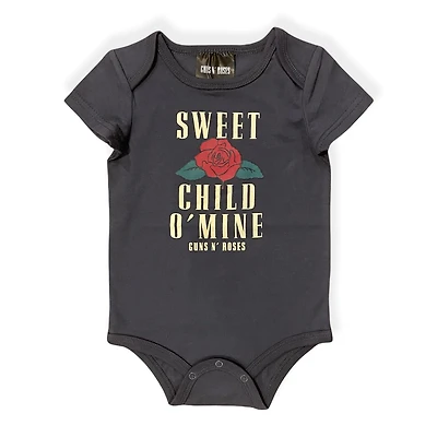 Guns N' Roses Dormeuse à manche courte pour bébé garçons