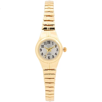 Women's Gold-Tone Quartz Bracelet Watch