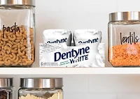Dentyne White, Gomme sans sucre à la menthe verte - 60 Morceaux Gomme Dentyne White 60 mcx pour sourire brillant
