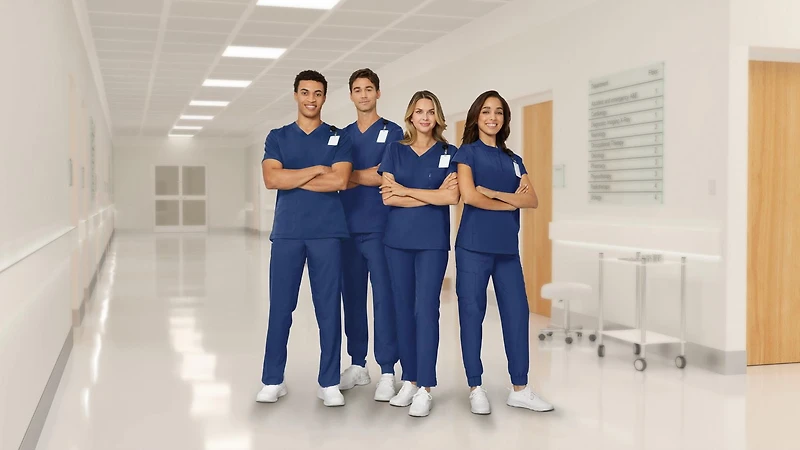 Hanes Comfort Fit Unisex Scrub Joggers, S-2XL