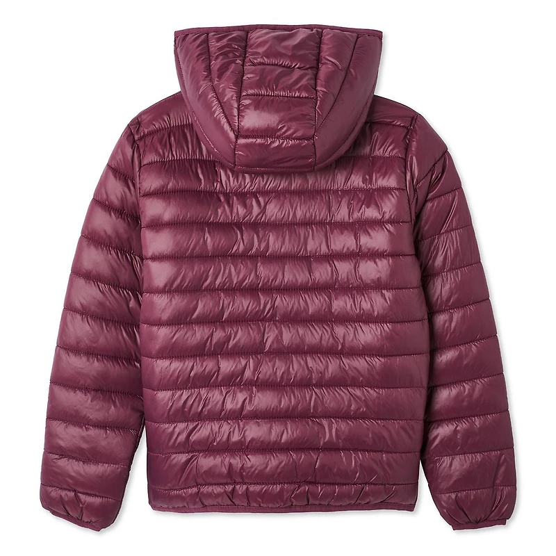 George Girls' Hooded Puffer Jacket, Sizes XS-XL
