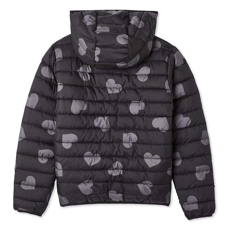 Doudoune avec capuchon George pour filles Tailles TP–TG