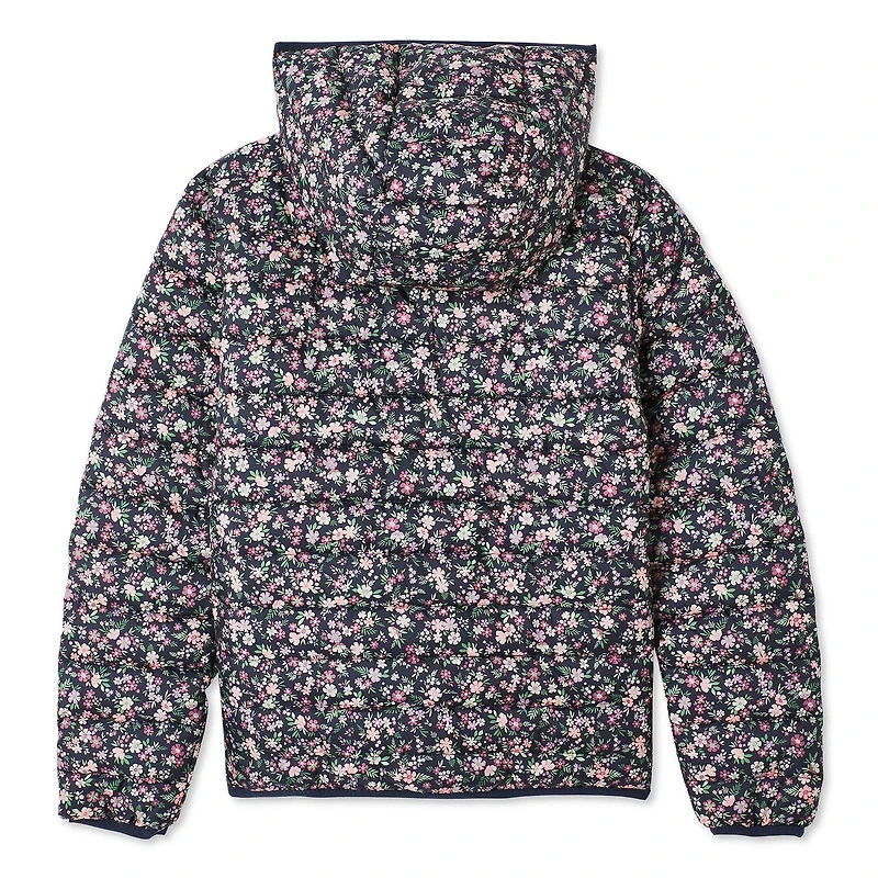 George Girls' Hooded Puffer Jacket, Sizes XS-XL