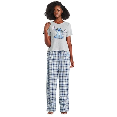 Pyjama 2 pièces Stitch Disney pour femmes