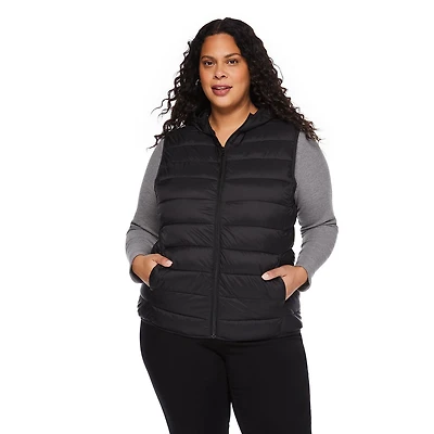 Doudoune sans manches compacte George Plus pour femmes Tailles 1X-4X
