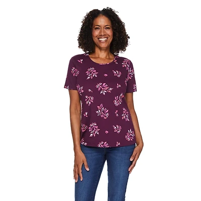 Iyla Women's Crew Neckline Top, Sizes S-XXL