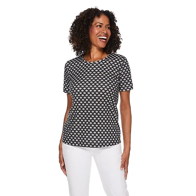 Iyla Women's Crew Neckline Top, Sizes S-XXL