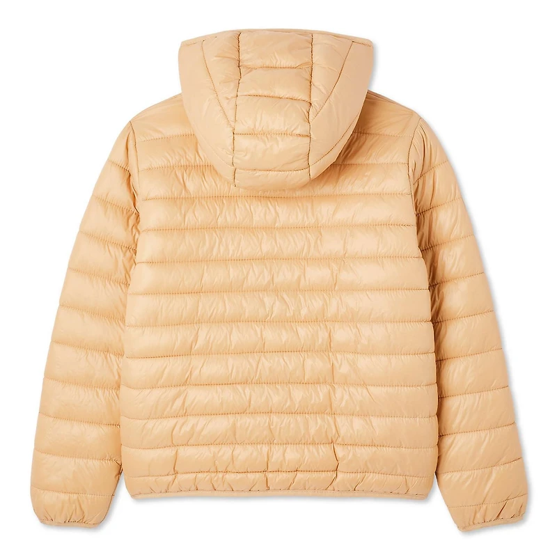 George Girls' Hooded Puffer Jacket, Sizes XS-XL