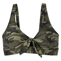 George Plus Women's Tie-Front Swim Top