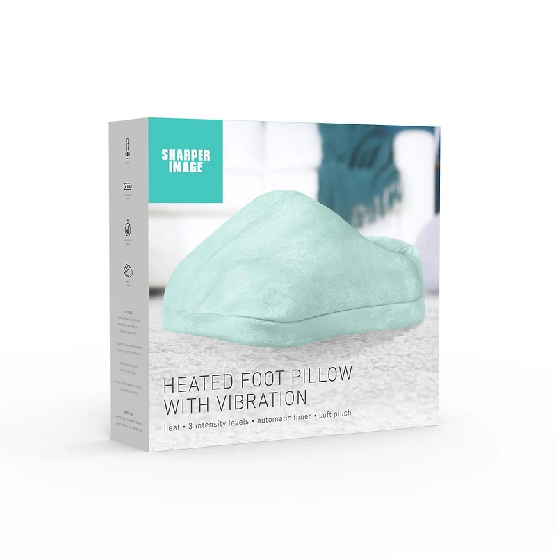 Sharper Image Cozy Heated Pillow Foot Massager