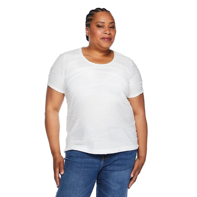 Iyla Women's Plus Ripple Tee