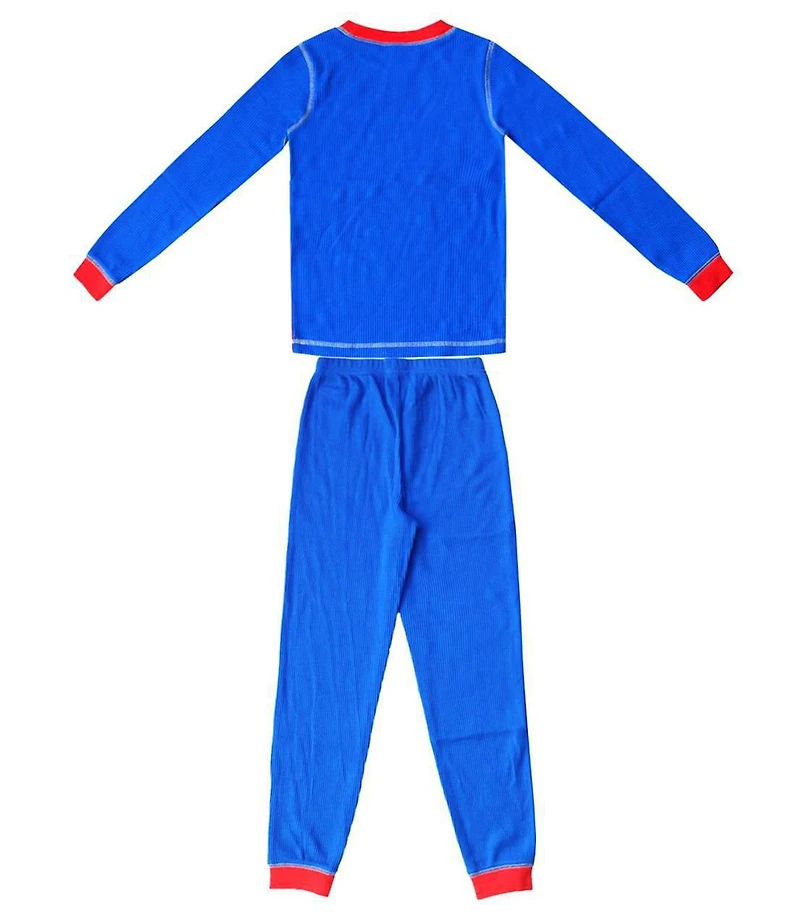 Ensemble de pyjama thermique 2 pièces Spiderman pour garçons