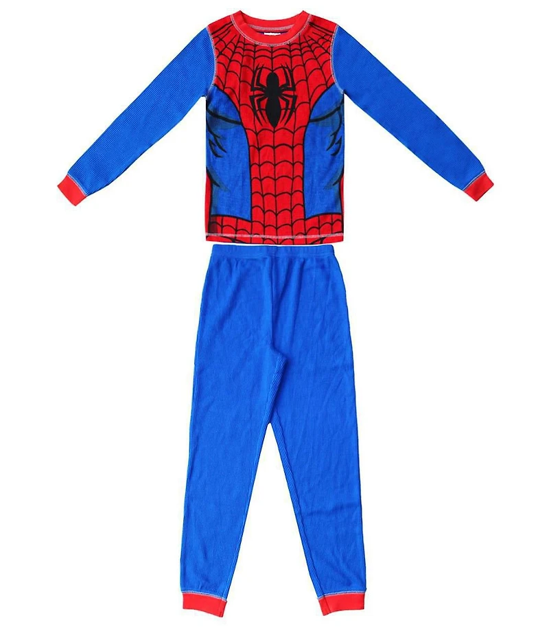 Ensemble de pyjama thermique 2 pièces Spiderman pour garçons