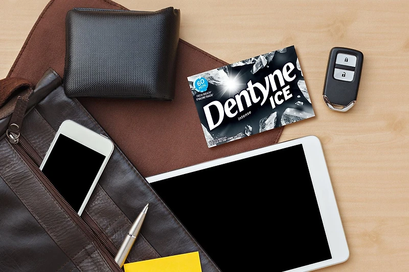 Dentyne Ice, Gomme sans sucre Intense  - 12 Morceaux