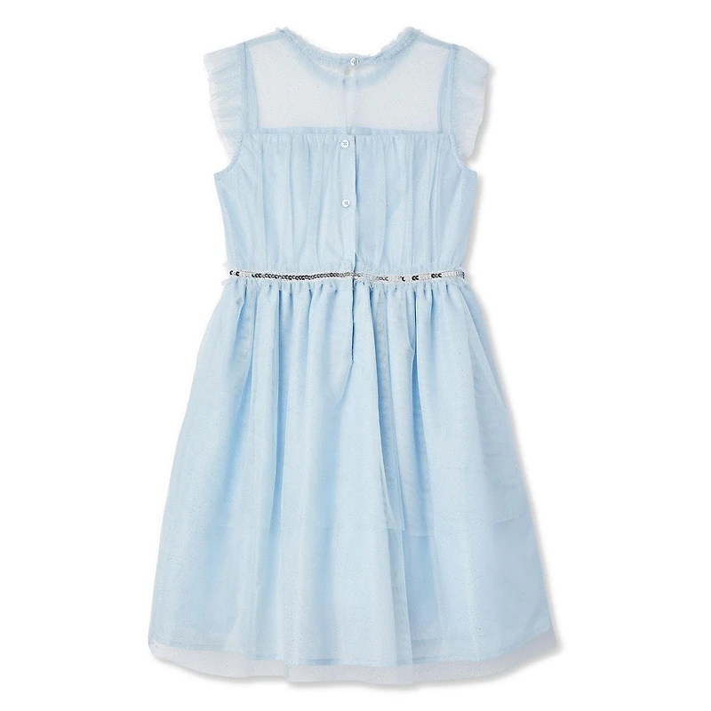 Robe en maille scintillante George pour filles