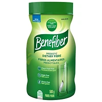 Benefiber Prebiotic Dietary Fibre Powder, Unflavoured, Sugar-Free, Daily Fibre - 125 Servings (500G), Benefiber Powder, 125 Servings