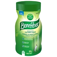 Benefiber Prebiotic Dietary Fibre Powder, Unflavoured, Sugar-Free, Daily Fibre - 125 Servings (500G), Benefiber Powder, 125 Servings