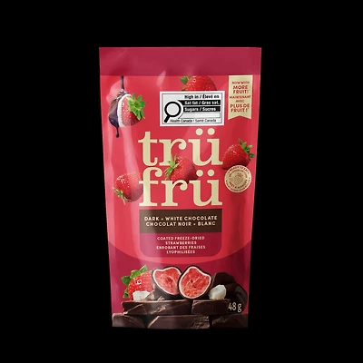 trufru Strawberries White & Dark Chocolate