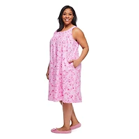 Iyla Women's Plus Sleeveless Nightgown