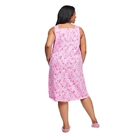 Chemise de nuit sans manches Iyla Plus pour femmes