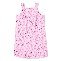 Chemise de nuit sans manches Iyla Plus pour femmes