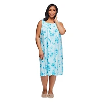 Iyla Women's Plus Sleeveless Nightgown